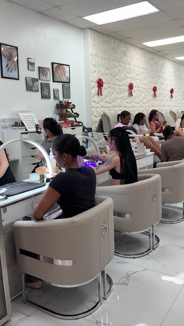 Pedicure chairs in a clean salon